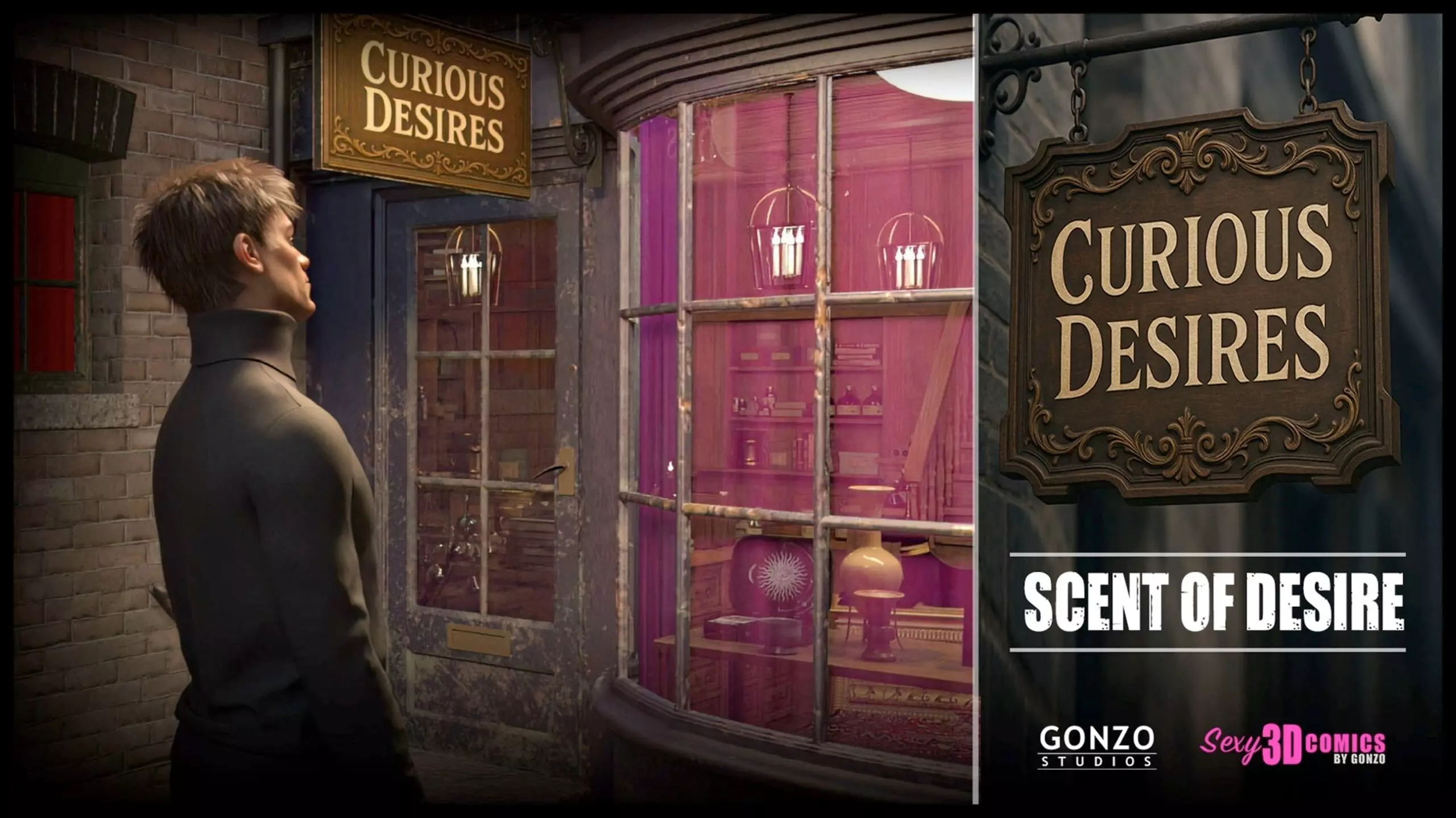 Scent Of Desire - Curious Desires [Sexy3DComics | Gonzo]