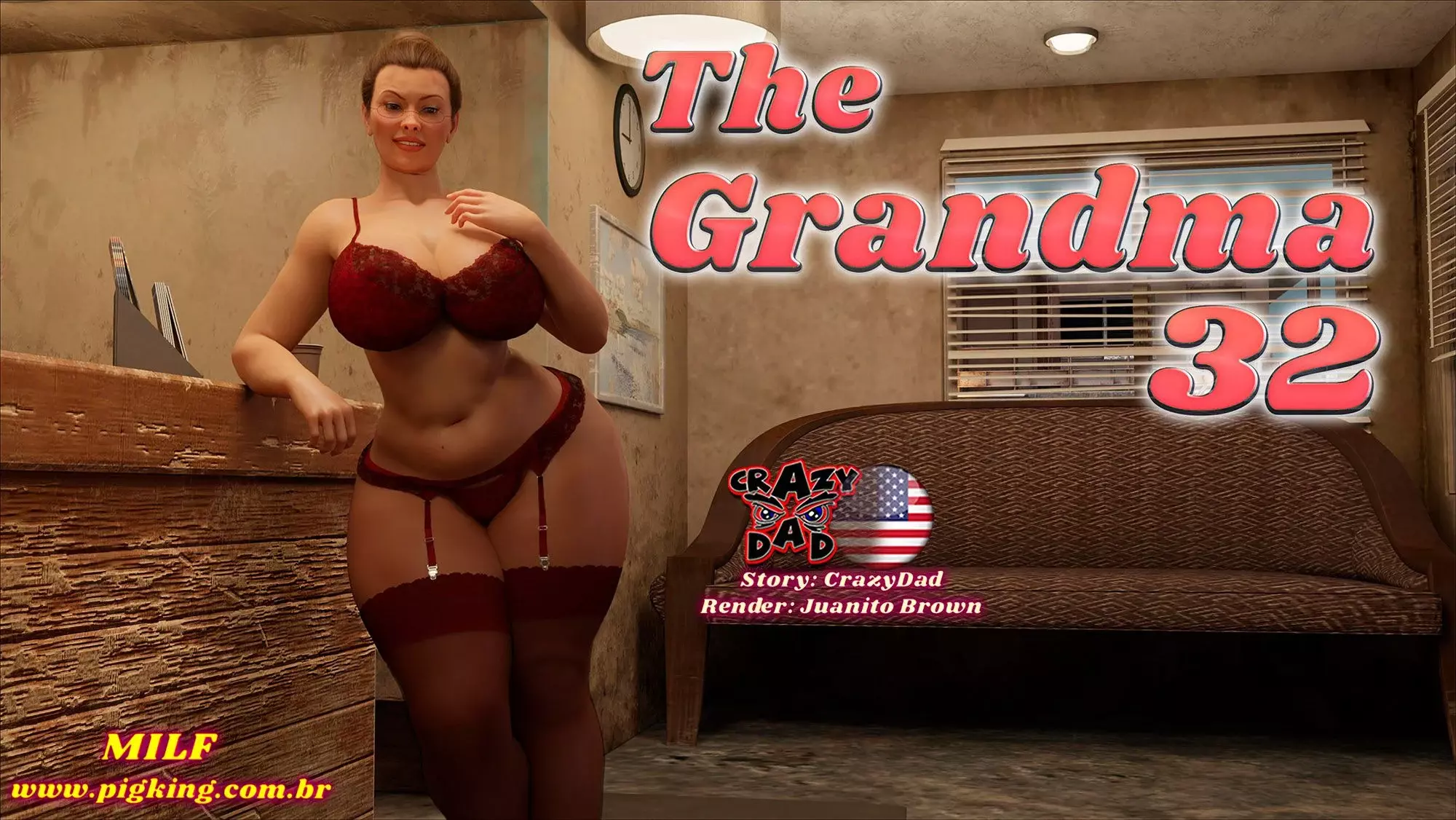 The Grandma [CrazyDad3D] - Chapter 32