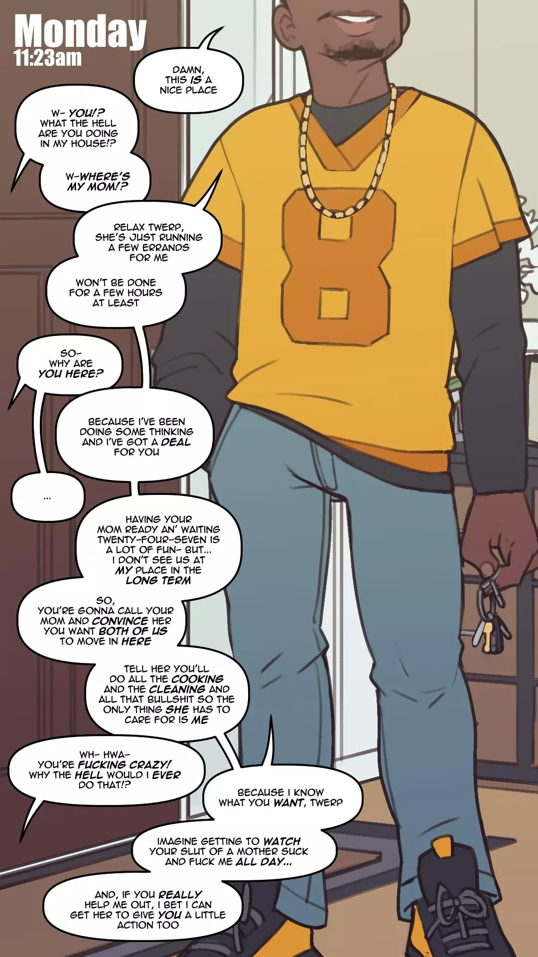 Mom deals with my bully [NotEnoughMilk] - Chapter 2