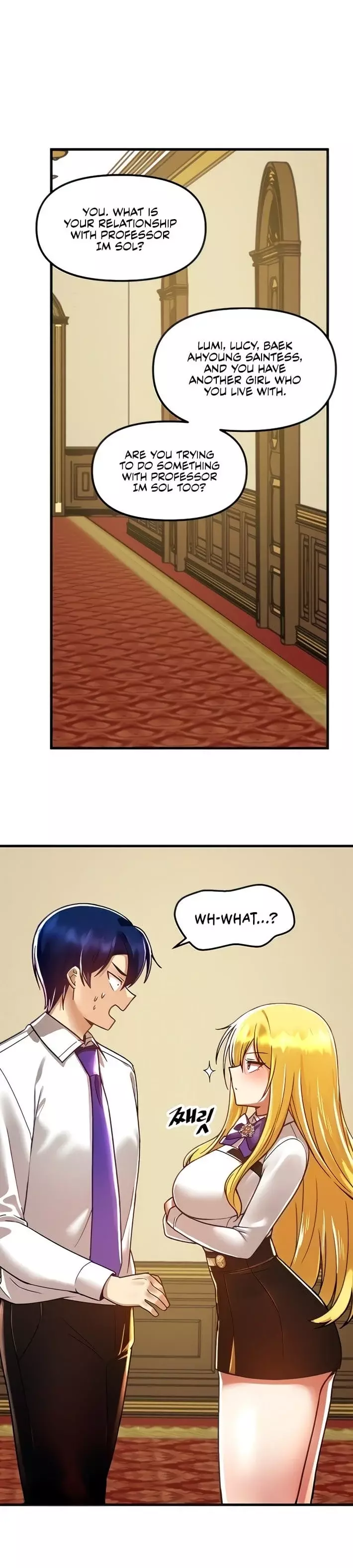 Trapped in a Hentai Game Academy - Chapter 46