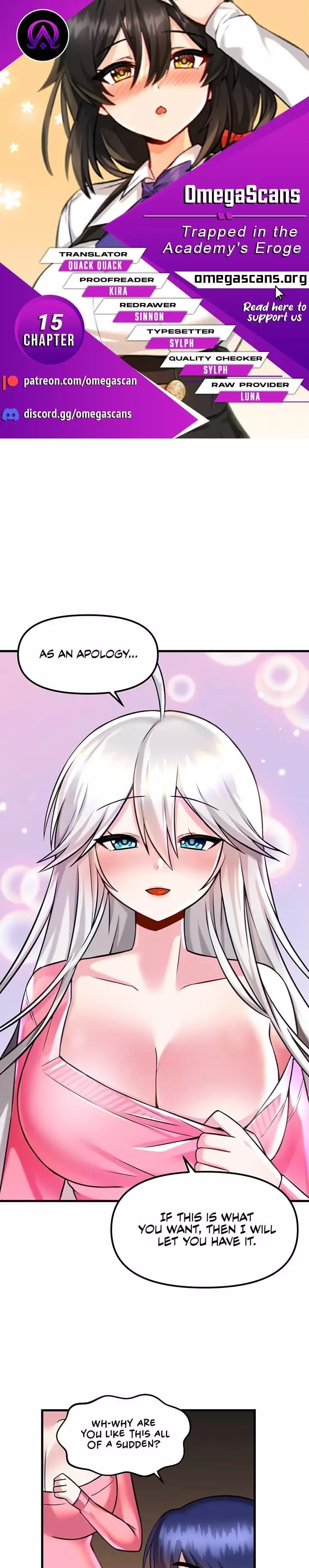 Trapped in a Hentai Game Academy - Chapter 15