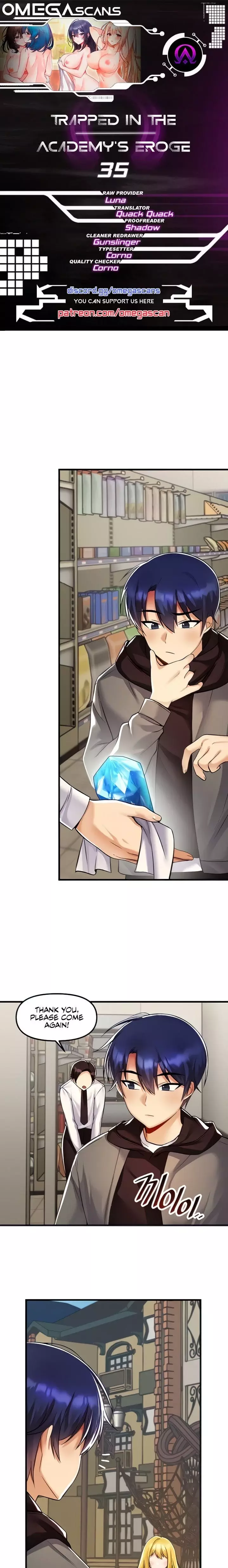 Trapped in a Hentai Game Academy - Chapter 35