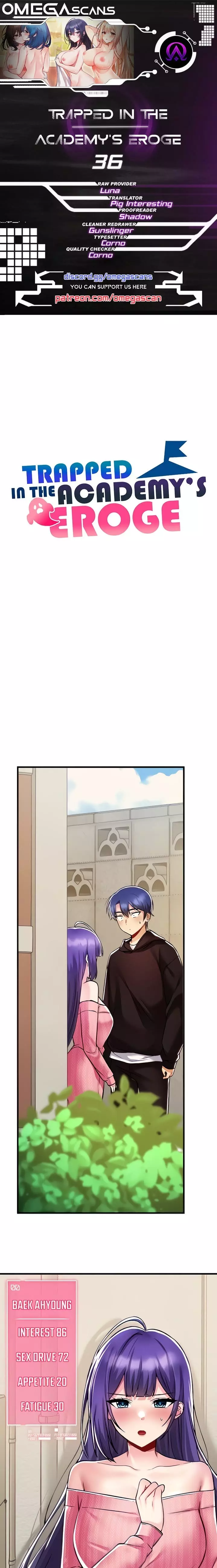 Trapped in a Hentai Game Academy - Chapter 36