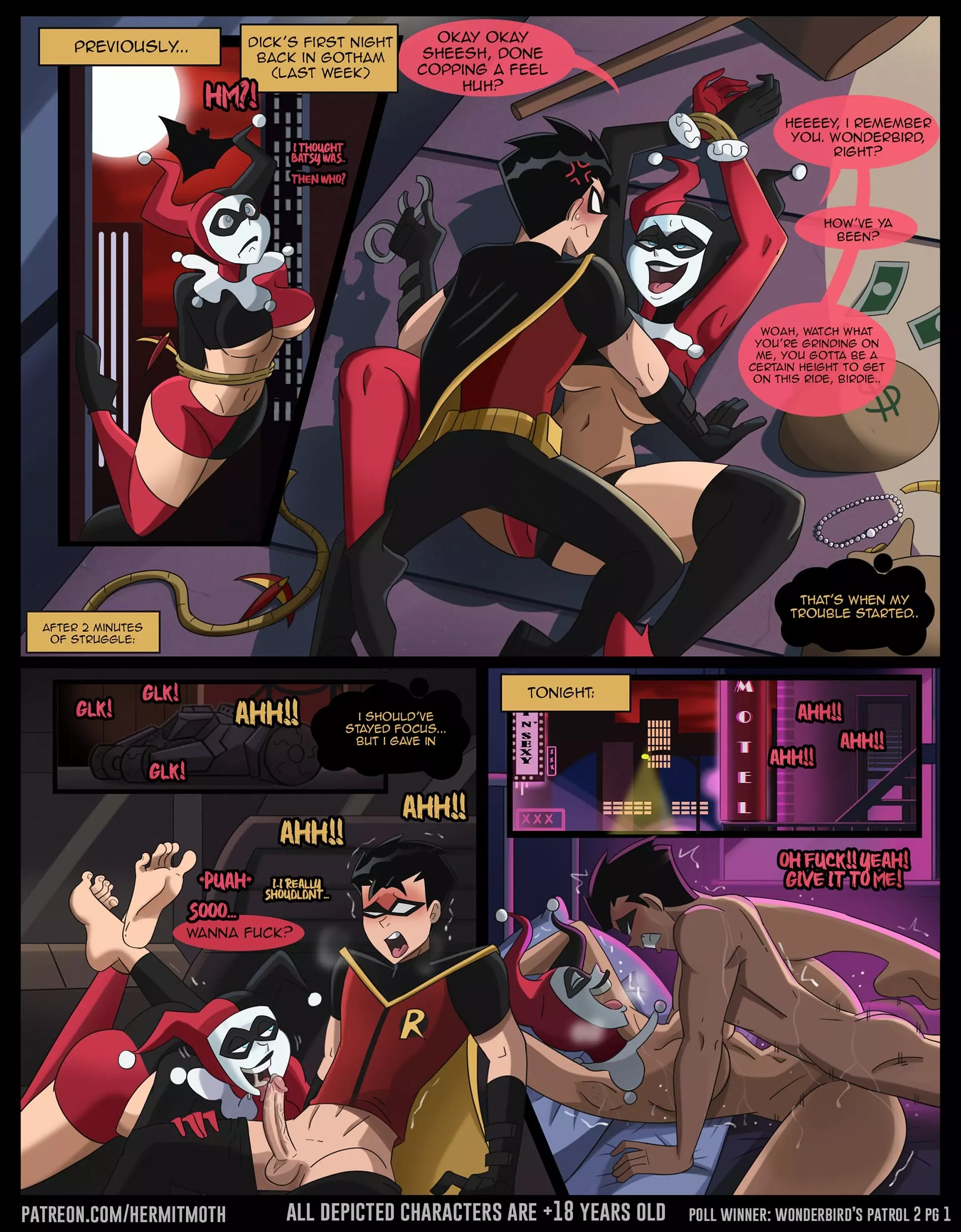 Harley's Ride (Batman) [Hermit Moth] - Chapter 3