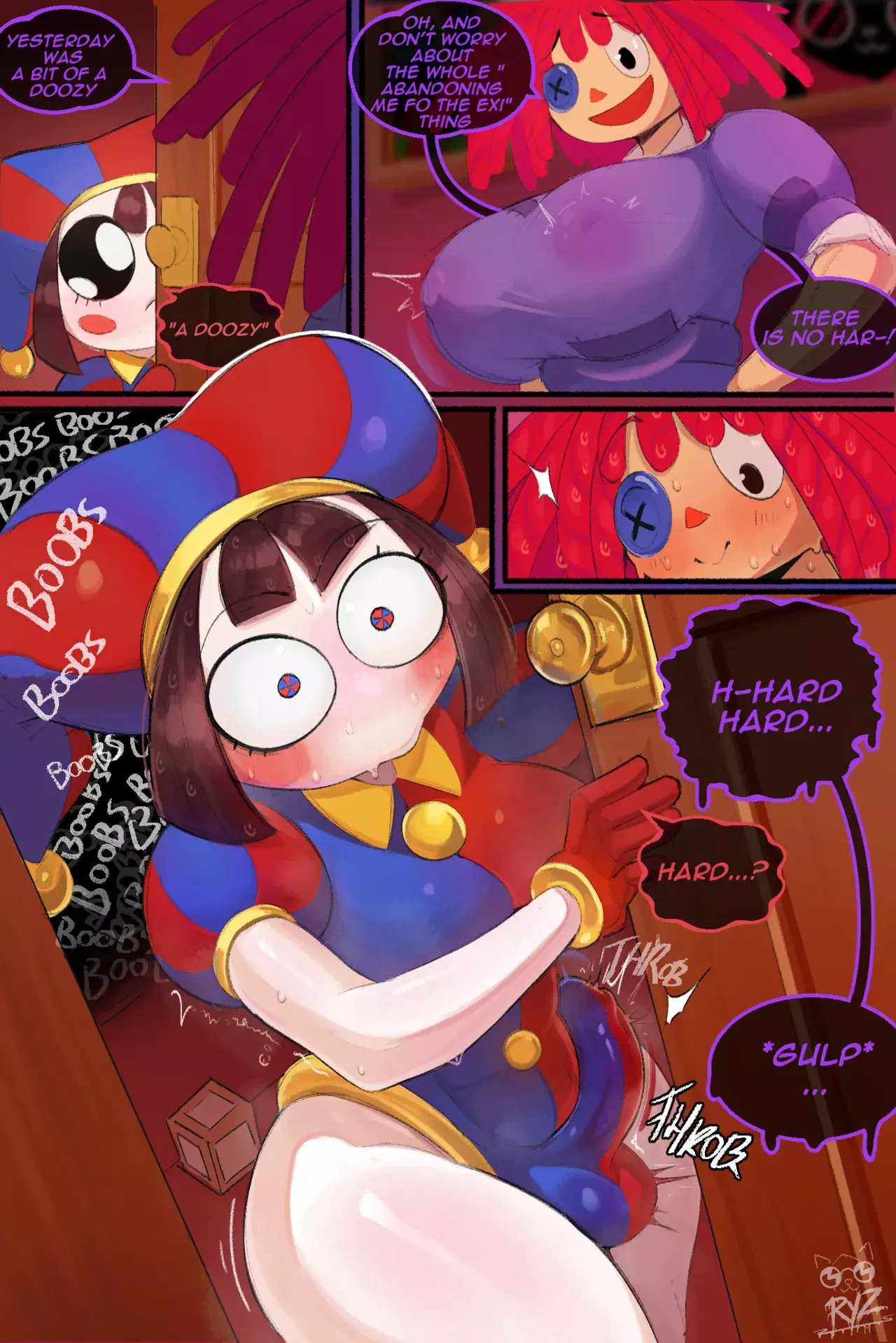 Pomni and Ragatha's Anti Abstraction methods (The Amazing Digital Circus) [RyzRyz] cover