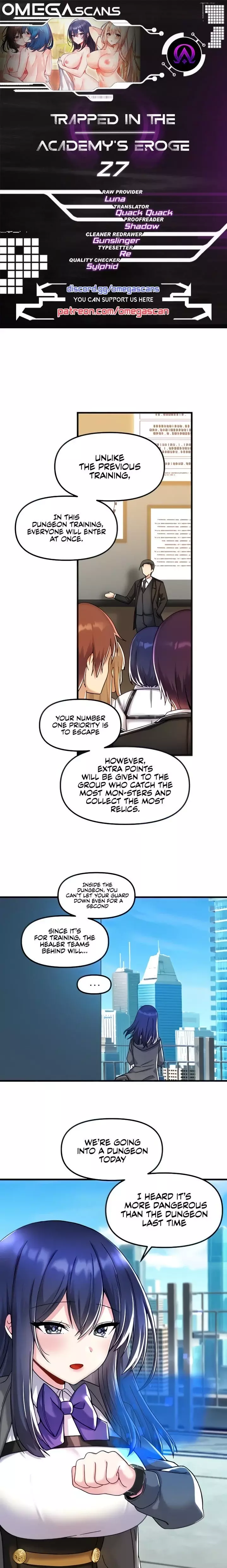 Trapped in a Hentai Game Academy - Chapter 27