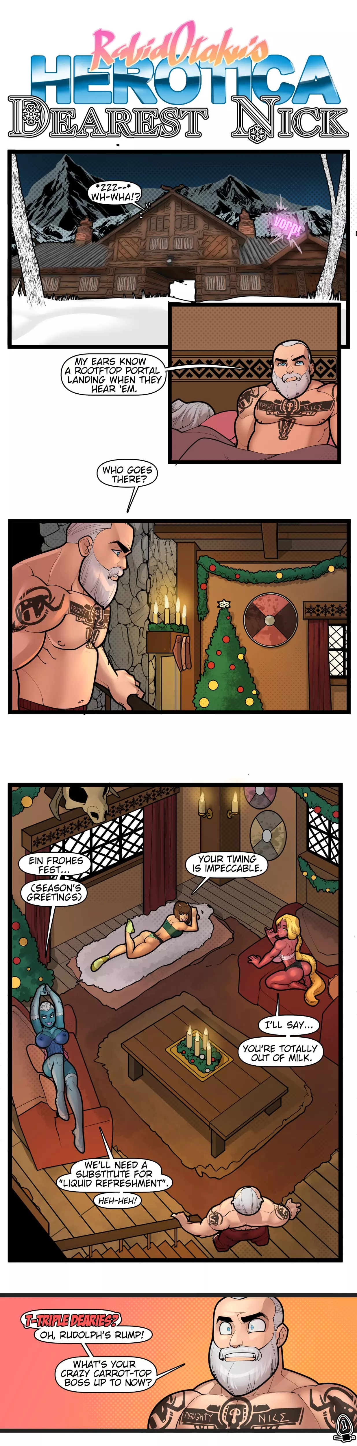 Hero Tales Comics - Mrs. Claus & the Boys [Rabies T Lagomorph] - Dearest Nick