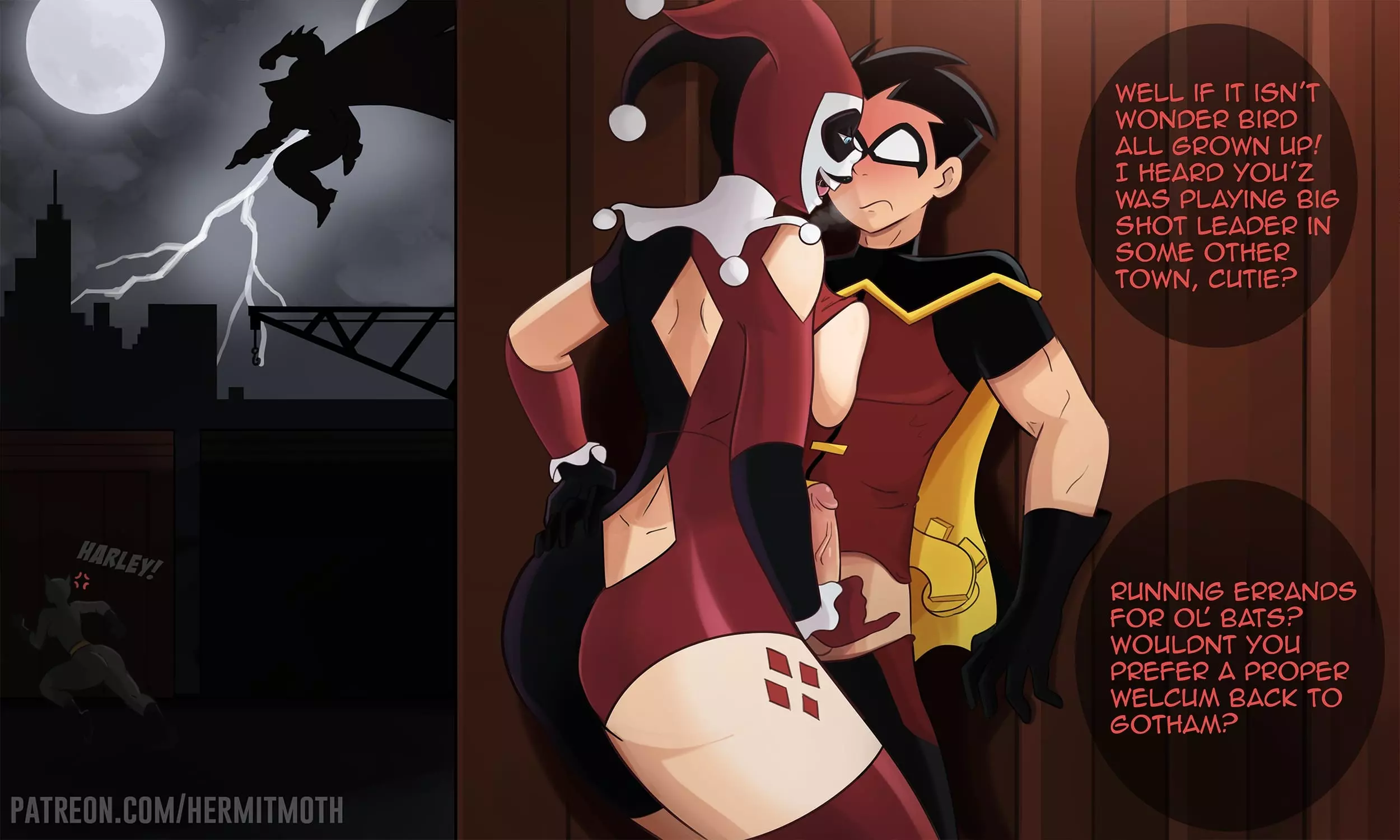 Harley's Ride (Batman) [Hermit Moth] - Chapter 4