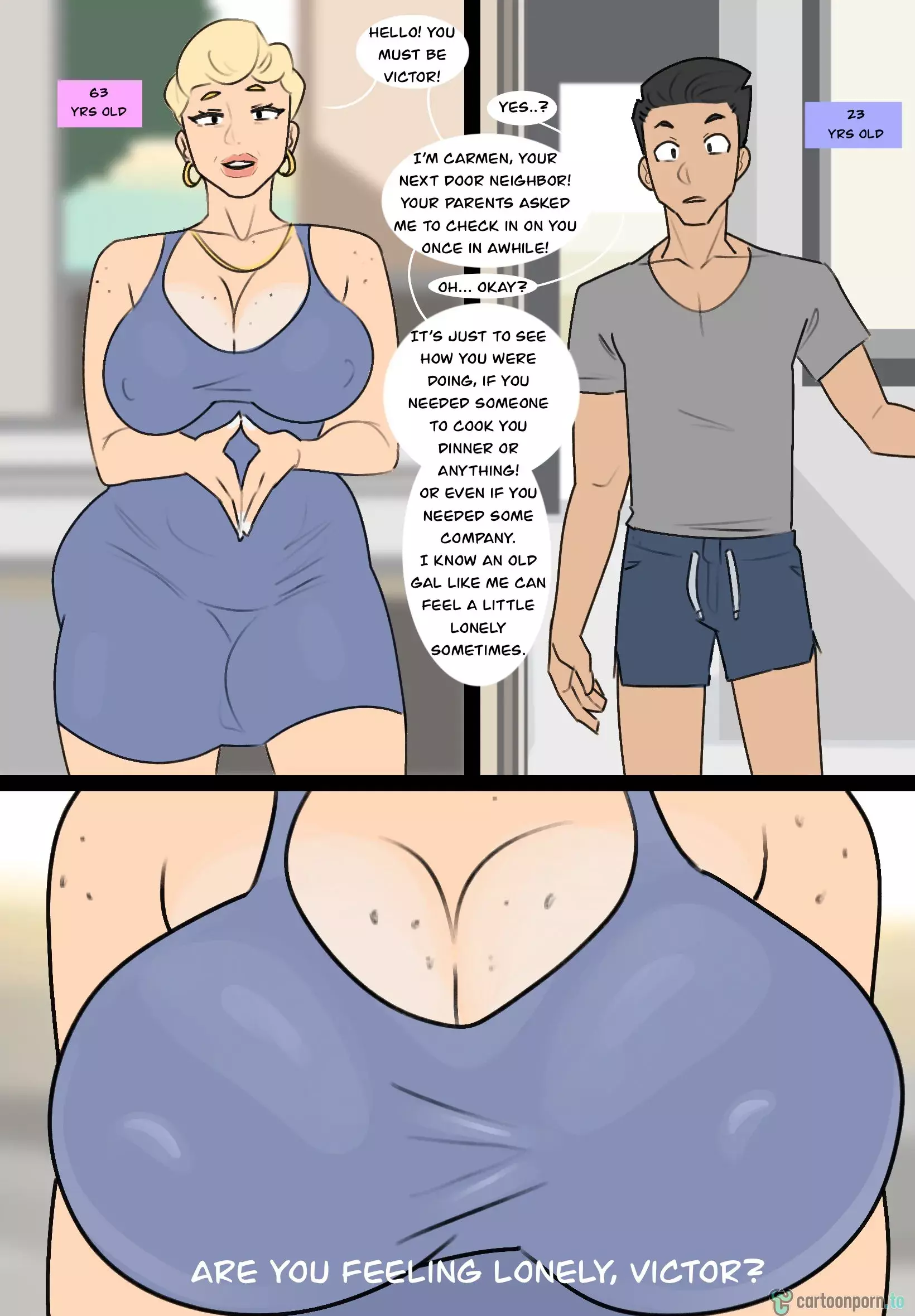 Jopuari Archive - Incest Porn Comic Collection - [Jopuari] GILF next door