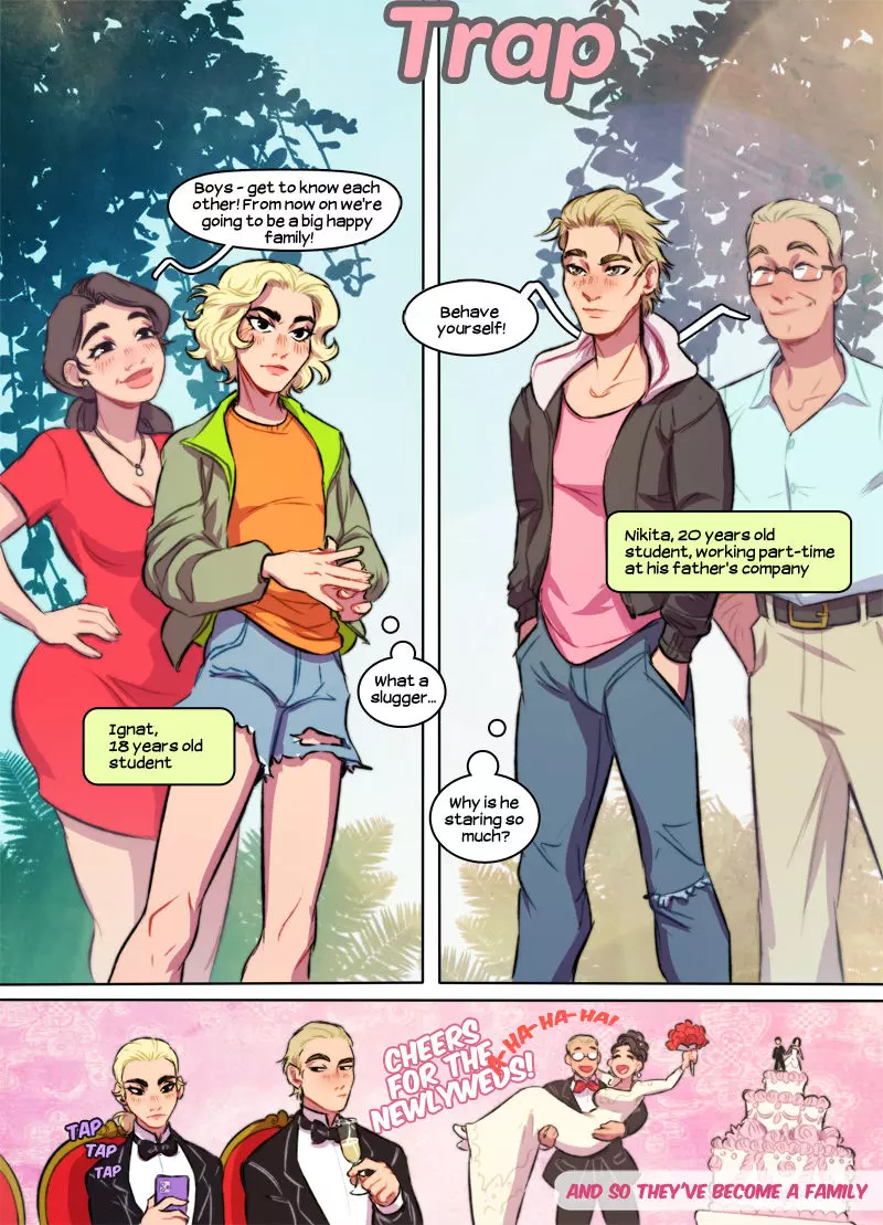 Trap comic porn