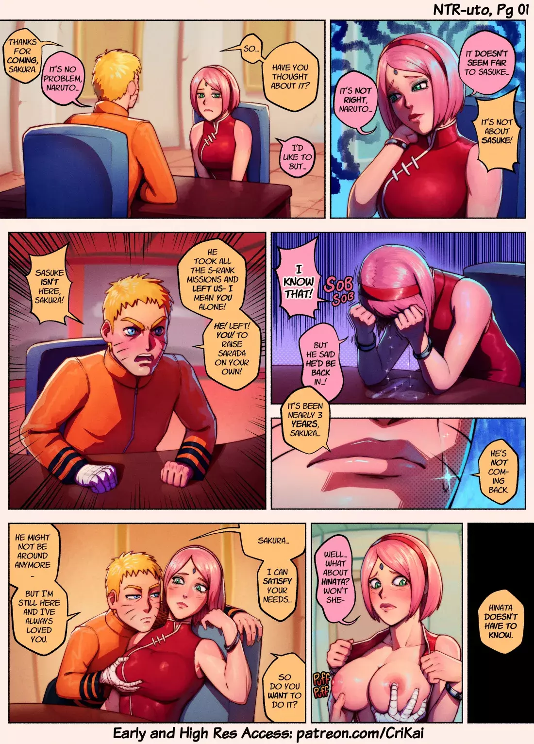 NTR-uto + Extras (Naruto) [CriKai]