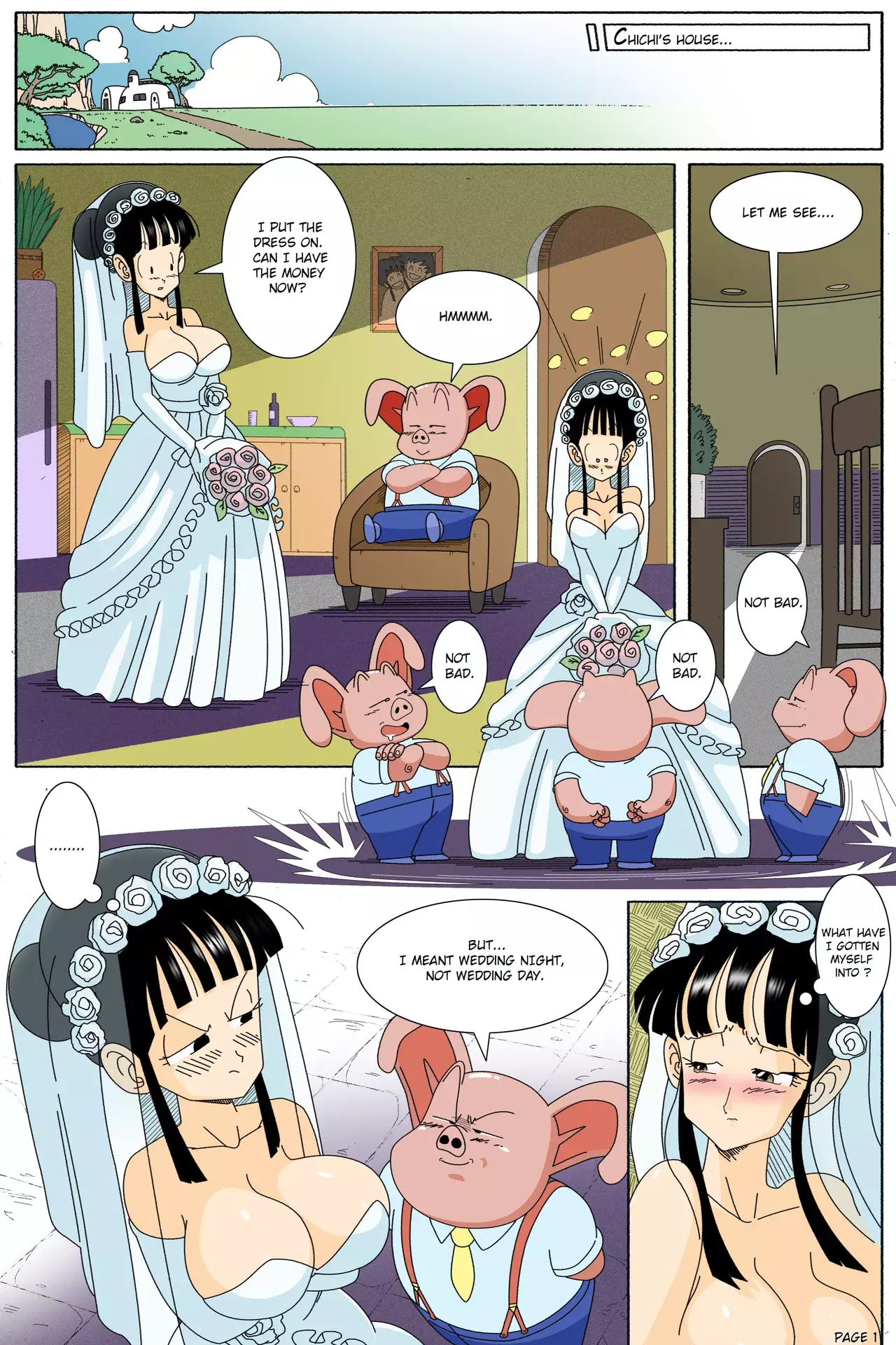 Oolong's Proposal Remake (Dragon Ball Z) [Botbot]