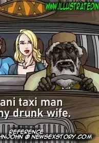 Pakistani Taxi Man [IllustratedInterracial]