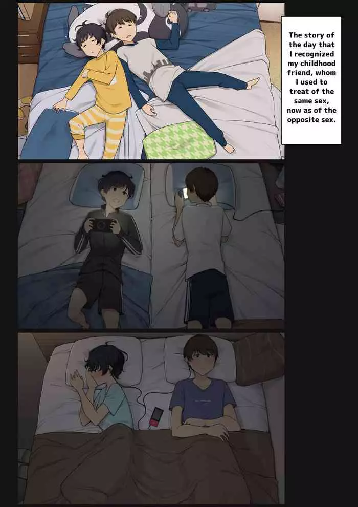 The Day I Started Seeing My Tomboyish Childhood Friend as a Girl [Wakamatsu]