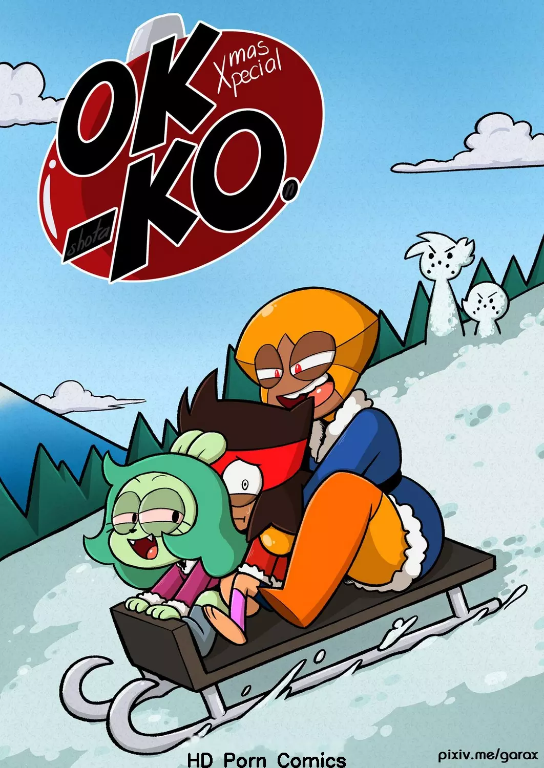OK K.O. Xmas Special comic porn
