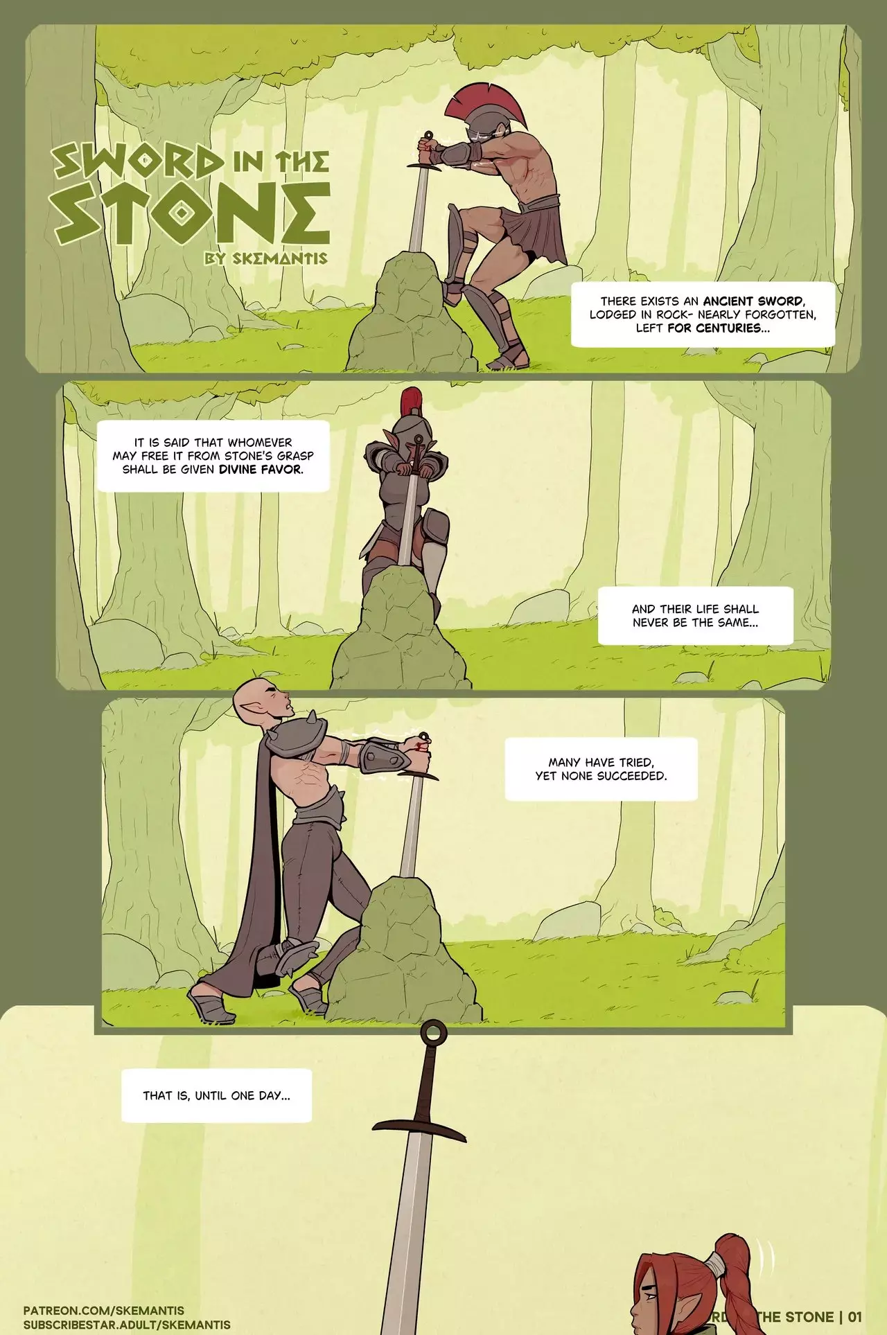 Sword in the Stone comic porn