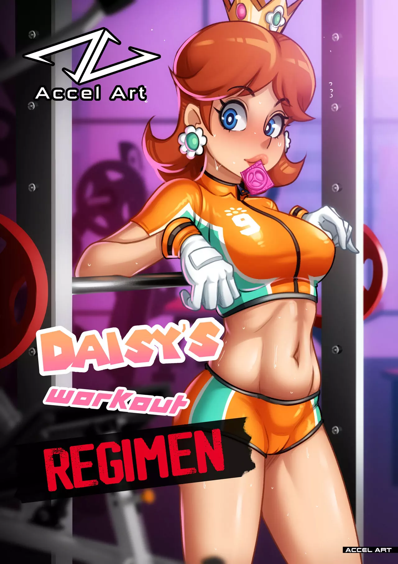 Waifu Cast – Daisy's Workout Regimen comic porn