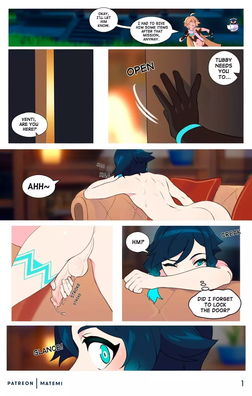 Venti x Aether comic porn