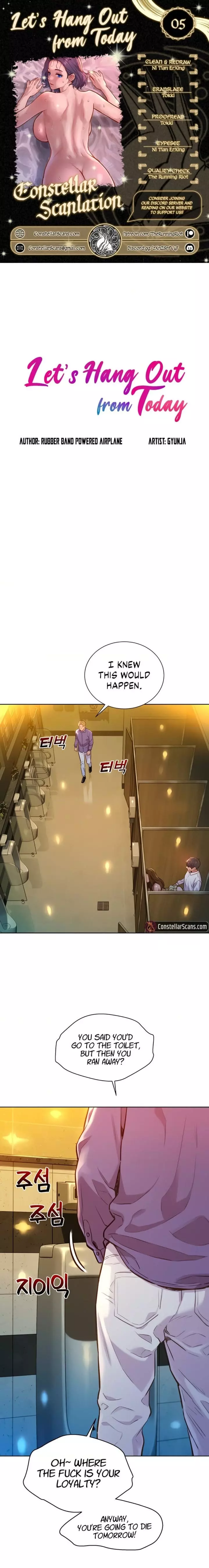 Let's Hang Out from Today [Gyunja] - Chapter 5 cover
