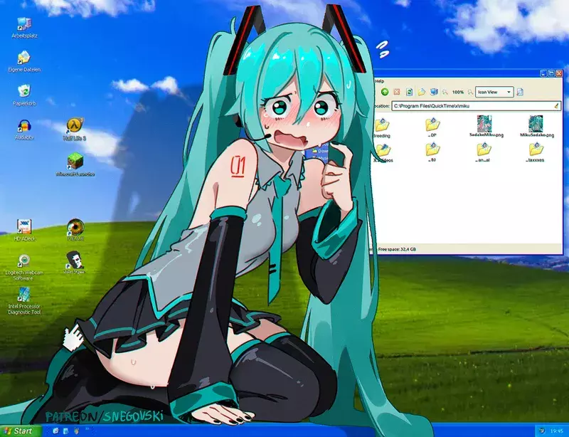 My Miku! comic porn cover