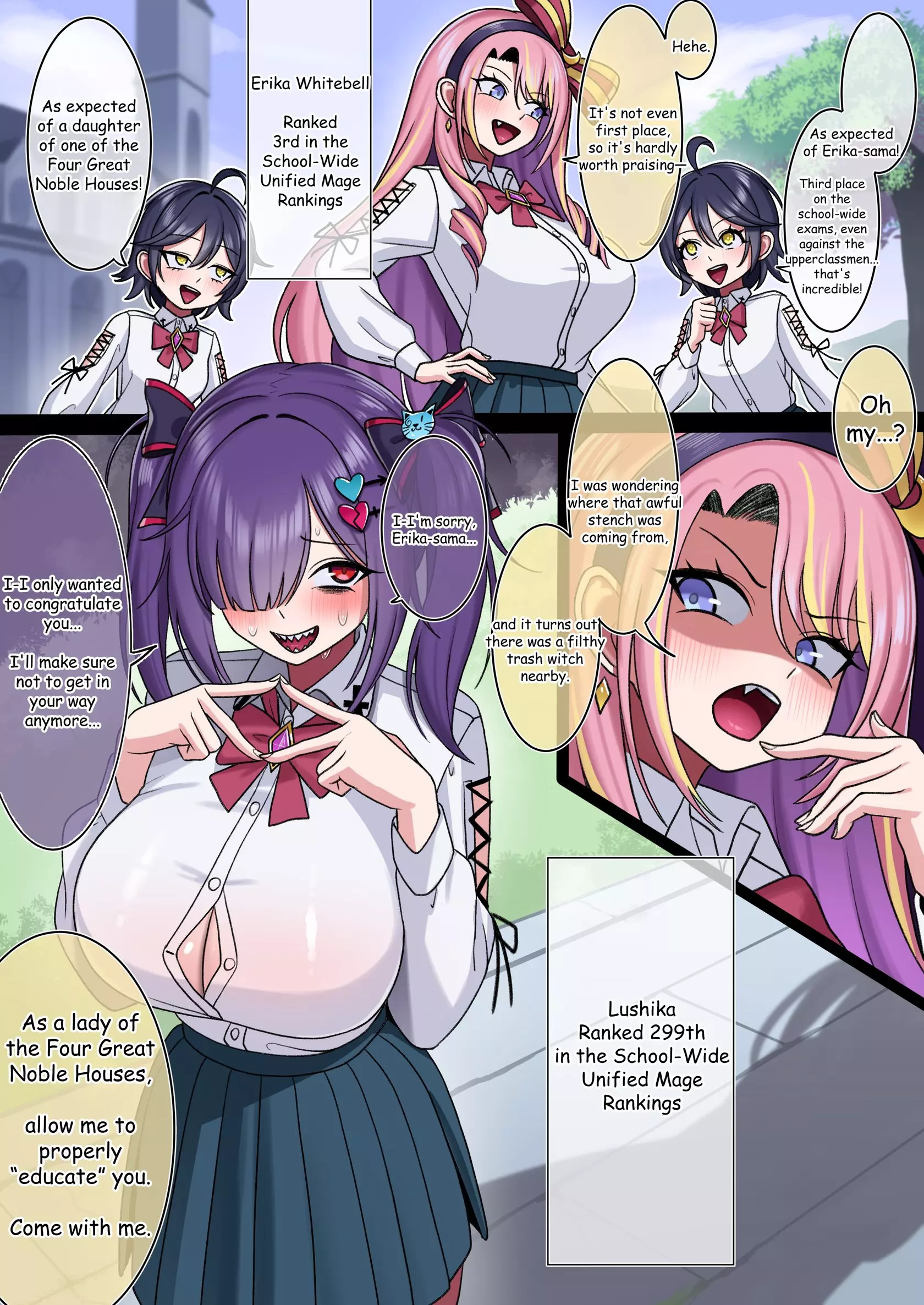 クズ魔女ルシカ comic porn