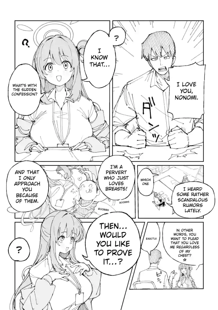 [Putama] Nonomi 9-Page (Blue Archive) [English]