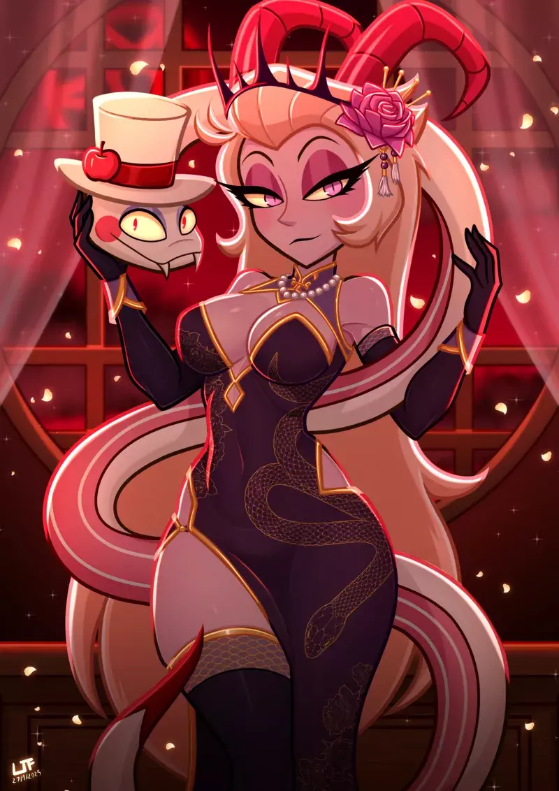 Lilith & Lucifer’s Lunar New Year 2025 porn comic cover