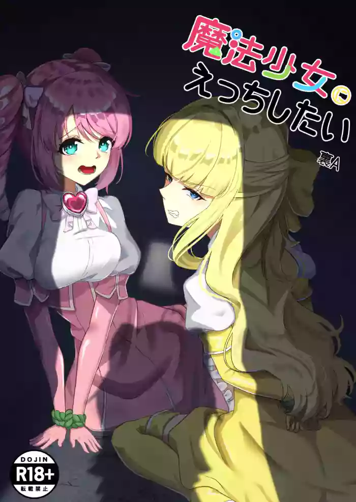 [Ura-A-gumi (UraA)] Mahou Shoujo ni Ecchi Shitai (Mahou Shoujo ni Akogarete) cover