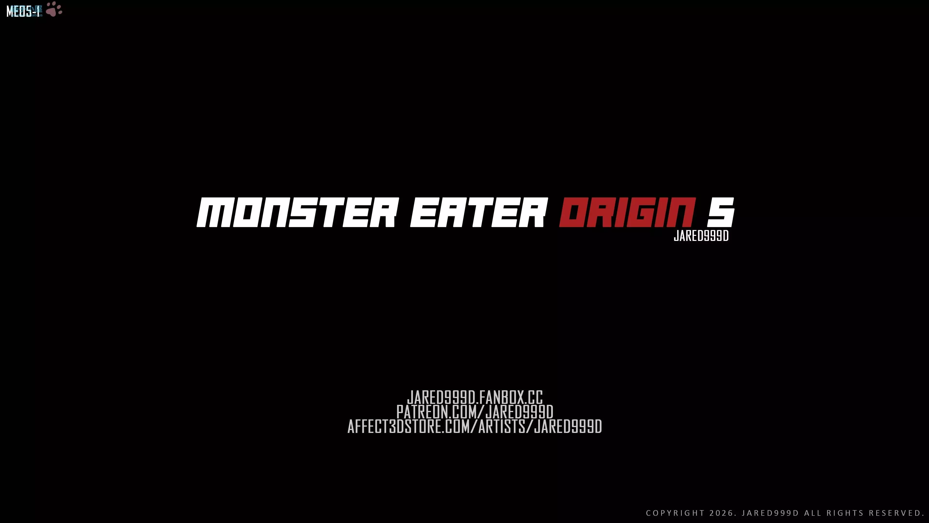Monster Eater [Jared999D] - Origins 5 - Textless - Chapter 9 cover