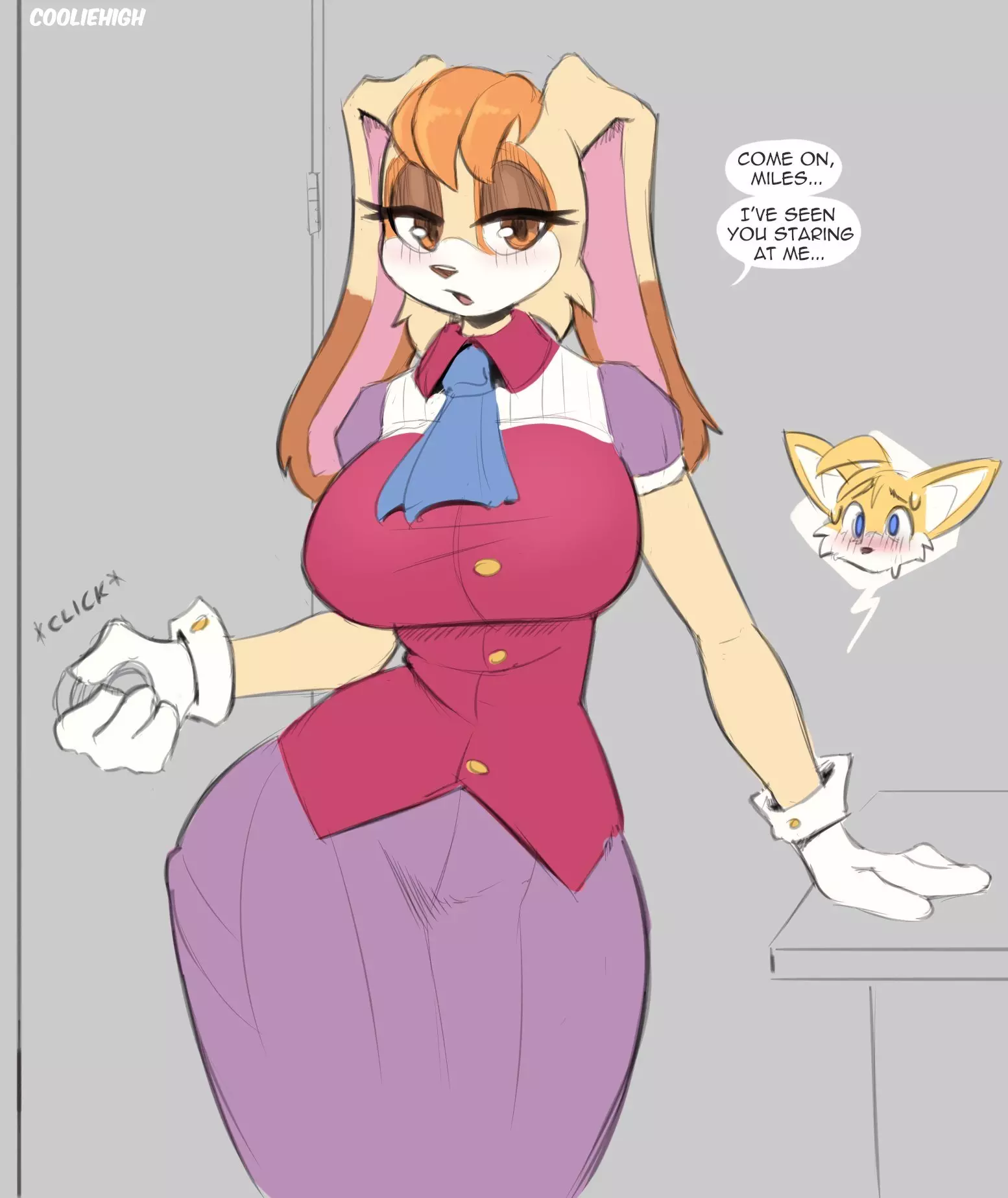 Don’t Be Shy porn comic cover
