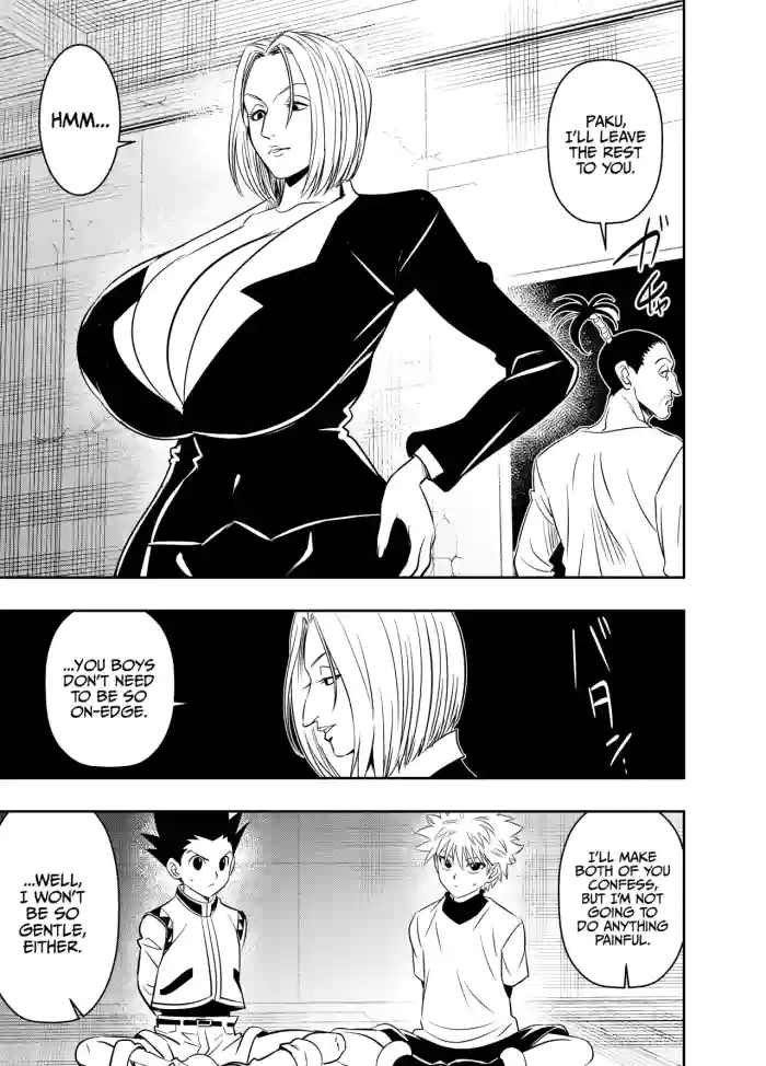 [osuwaani] HUNTER×HUNTER Pakunoda × Gon & Killua (Hunter x Hunter) [English] [digital] cover