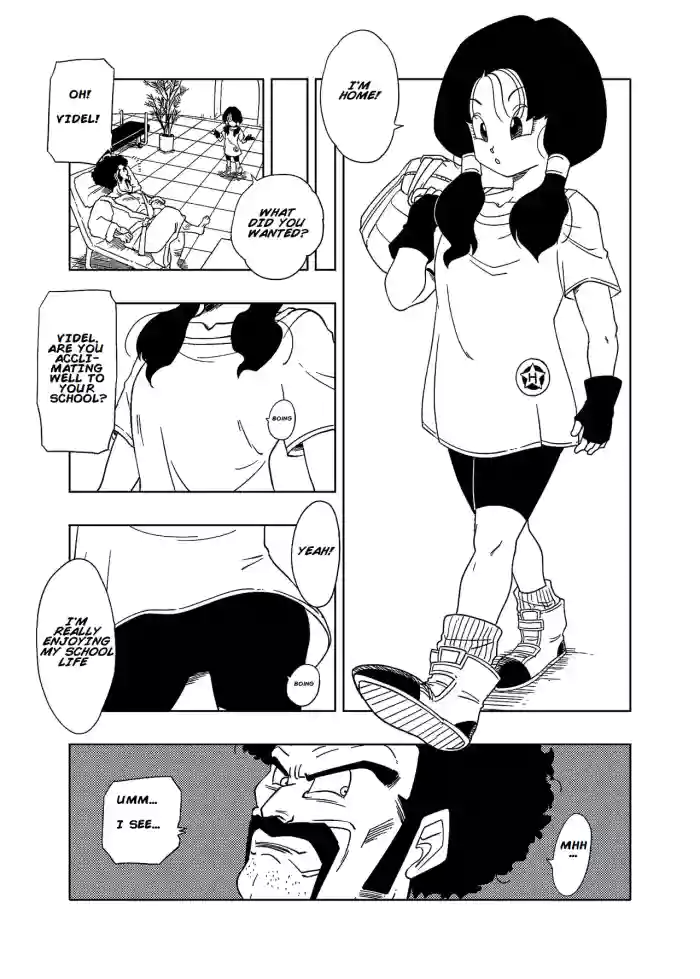 [Old School Academy (Amedama Akihito)] DB-X Satan & Videl Hen (Dragon Ball Z) [English] cover