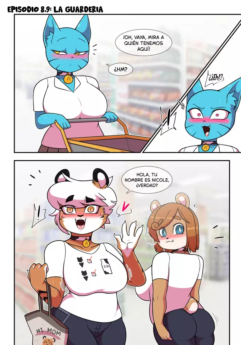 Lusty World Of Nicole 11 – Nursing Room porn comic cover