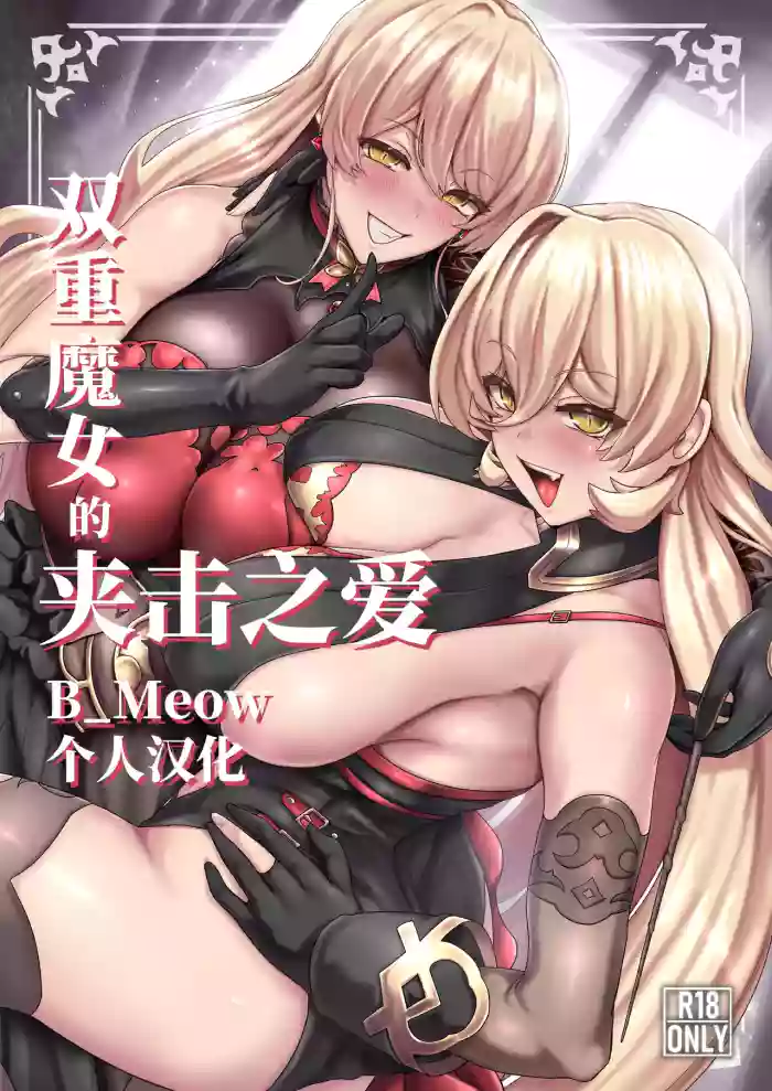 [Ijou Higan Sensen (Yaruku)] Double Majo no Kyouai | 双重魔女的夹击之爱 (Nui Sociere) [Chinese] [B_Meow个人汉化] [Digital] cover