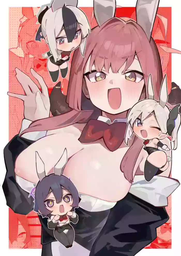 (C108) [the Tachi (Tachi)] Bunny-tachi to Ichatsuku Hanashi (Blue Archive) cover