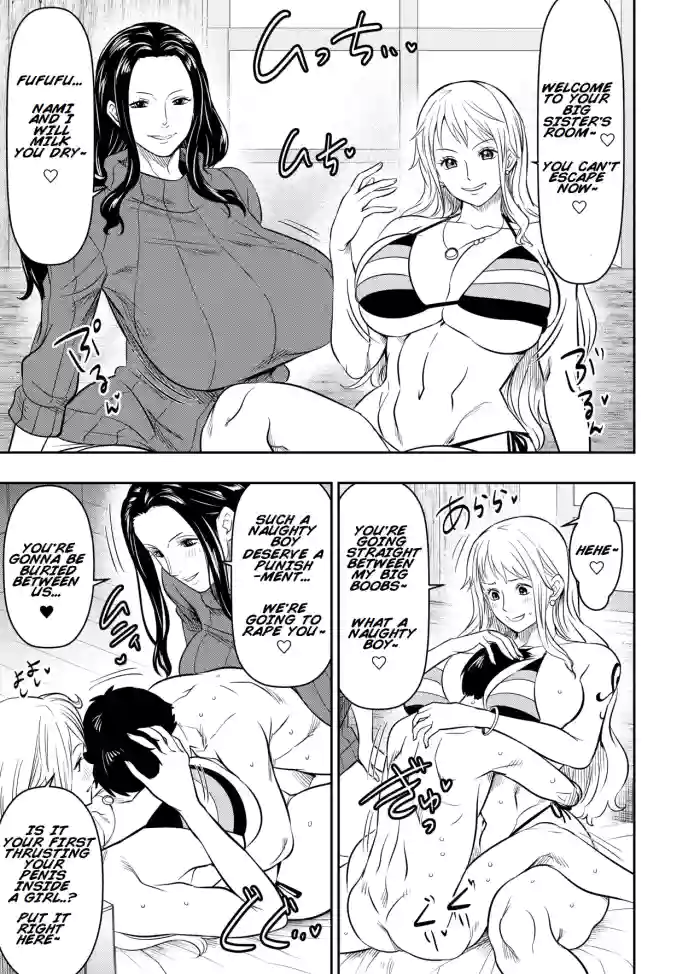 [osuwaani] Request Itadaita Mono desu | Per Request - Nami & Nico Robin (One Piece) [English] cover