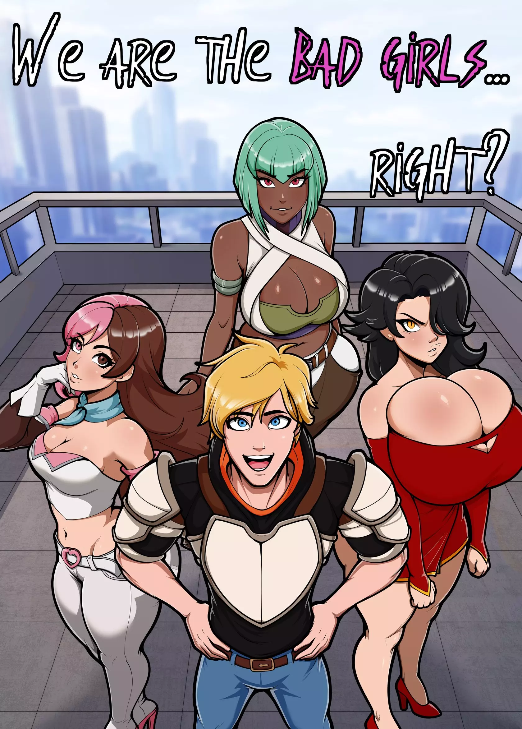We Are The Bad Girls… Right? porn comic cover