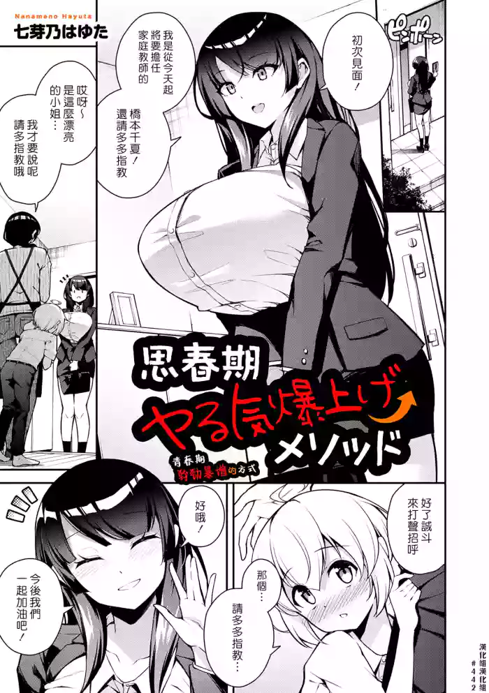[Nanameno Hayuta] Shishunki Yaru Ki Bakuage Method | 青春期幹勁暴增的方式 (COMIC Kuriberon DUMA 2025-11 Vol.78) [Chinese] [漢化組漢化組] [Digital] cover