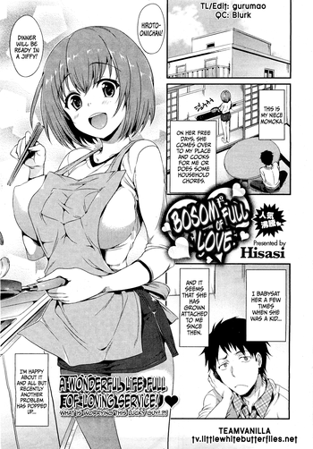 [Hisasi] Mune Ippai no Suki | Bosom Full of Love (COMIC HOTMilK 2012-03) [English] =TV=