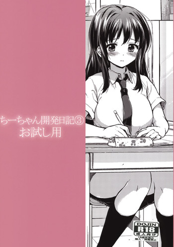 (COMITIA100) [Muchakai (Mucha)] Chii-chan Kaihatsu Nikki 3 Otameshi-you