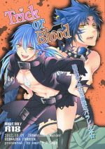 (SPARK7) [smat., P-Dogs (Akatsuki Tomato, Akimoto Ryo)] Trick or Blood (DRAMAtical Murder) [English] [ichinisarumi]