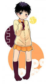 [Yakou Kyoku (Ihama Daka)] Kurokami Shota 16 Josou (Sweet)