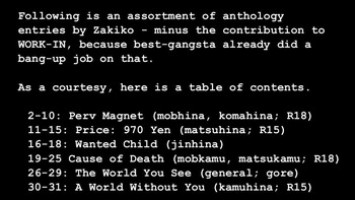 [ZCC(Zakiko)] Anthology Entries [English]