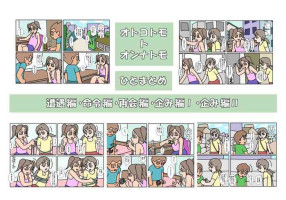 [Rakugaki] Otokotomo to Onnatomo Matome