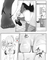 (Basic English Translation) [Marushamo] Namaiki JK squeezes everything