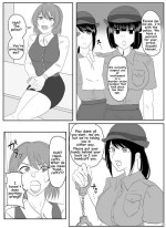 (Halo) A young lady being arrested 1-8