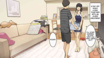[Wakamatsu] Zettai Okoranai Toshiue Kanojo ni Ichinichijuu Chokkai Dashi Tsuzuketemiru Hanashi [English]