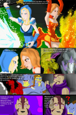 Lina and Rylai – Defense of the Ancients by Elkswoop
