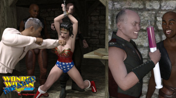 Angleman – Wonder woman Impaled