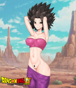 Dragon Ball Super- Caulifla and Kale